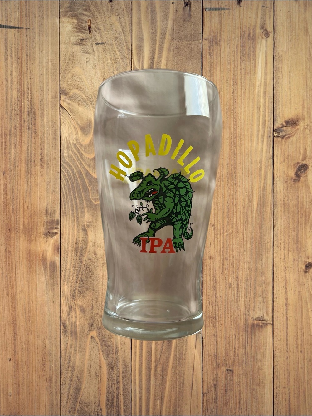 Karbach Brewing Co. Hopadillo IPA Pint Glass | Houston Brewery Collectible